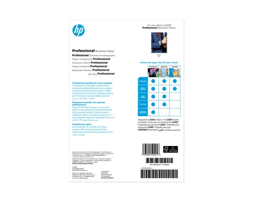 Papier laser glacé FSC HP Professionnel - 200 g/m² (150 feuilles/A4/210 x 297 mm) - visuel 4