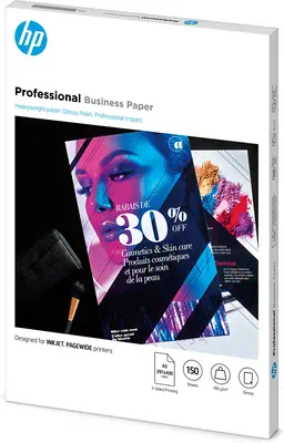 Papier multifonction recyclé HP 500 feuilles, format lettre 8,5 x 11 pouces - visuel 1