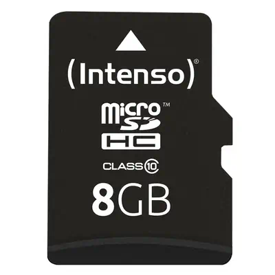 Intenso 8GB MicroSDHC 8 Go Classe 10 - Carte Mémoire - visuel 2