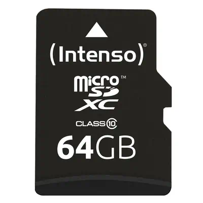 Intenso 64GB MicroSDHC 64 Go MicroSDXC Classe 10 - Carte Mémoire - visuel 2