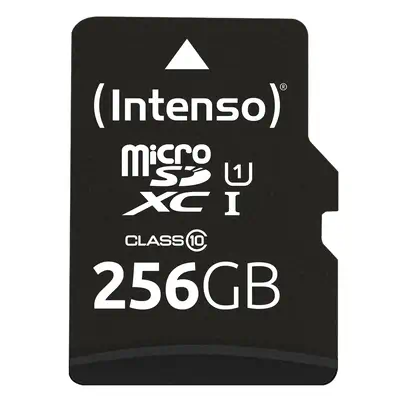 Intenso microSD Karte UHS-I Premium 256 Go Classe 10 - Carte Mémoire - visuel 1