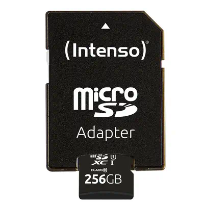 Intenso microSD Karte UHS-I Premium 256 Go Classe 10 - Carte Mémoire - visuel 4