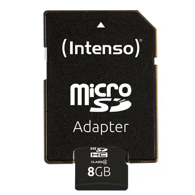 Intenso 3403460 mémoire flash 8 Go SDHC Classe 4 - Carte Mémoire - visuel 4