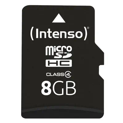 Intenso 3403460 mémoire flash 8 Go SDHC Classe 4 - Carte Mémoire - visuel 2