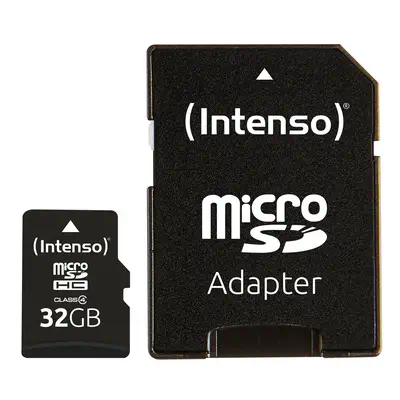 Intenso 3403480 mémoire flash 32 Go MicroSDHC Classe 4 - Carte Mémoire - visuel 2