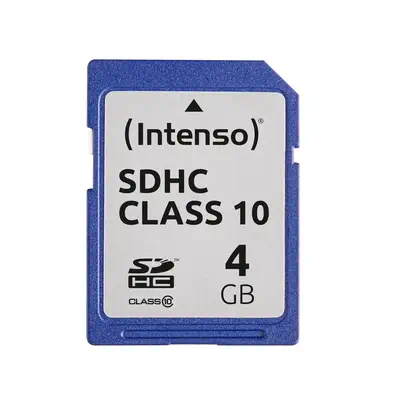 Intenso 4GB SDHC 4 Go Classe 10 - Carte Mémoire - visuel 1