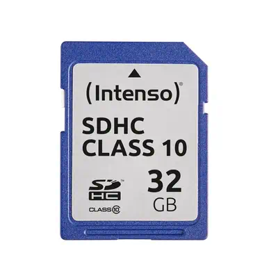 Intenso 32GB SDHC 32 Go Classe 10 - Carte Mémoire - visuel 1