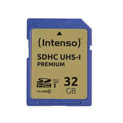 Intenso 32GB SDHC 32 Go UHS-I Classe 10 - Carte Mémoire - visuel 1