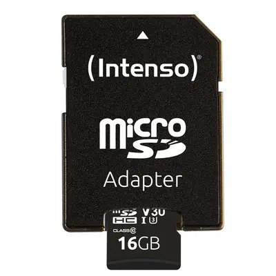 Intenso 3433470 mémoire flash 16 Go MicroSDHC UHS-I Classe 10 - Carte Mémoire - visuel 4