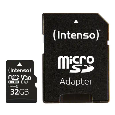 Intenso 3433480 mémoire flash 32 Go MicroSDHC UHS-I Classe 10 - Carte Mémoire - visuel 3