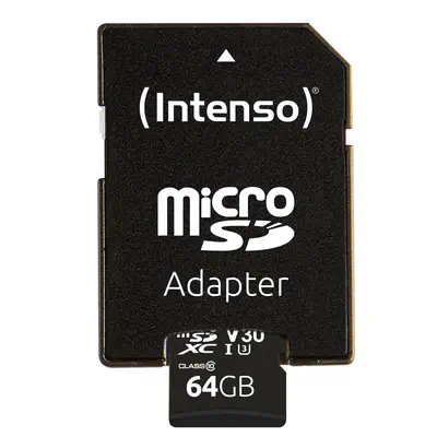 Intenso 3433490 mémoire flash 64 Go MicroSDXC UHS-I Classe 10 - Carte Mémoire - visuel 3