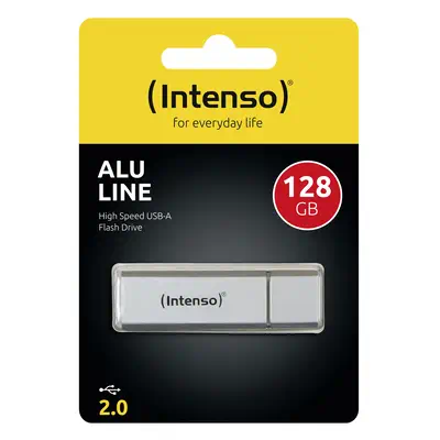 Intenso 3521496 lecteur USB flash 128 Go USB Type-A 2.0 Argent - Clé USB - visuel 3