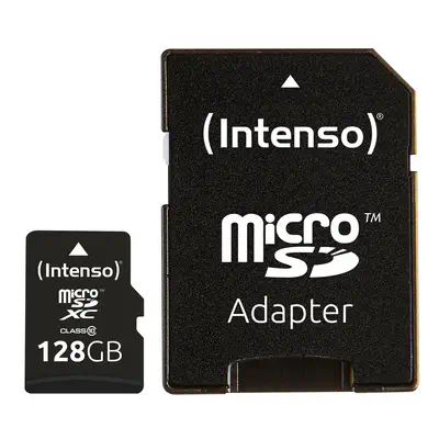 Intenso 3413491 mémoire flash 128 Go MicroSDXC Classe 10 - Carte Mémoire - visuel 2
