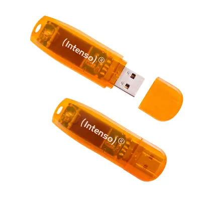 Rainbow Line 64GB Orange 2er - Intenso - Clé USB - visuel 1