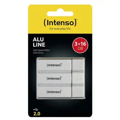 Intenso 3521473 lecteur USB flash 16 Go USB Type-A 2.0 Argent - Clé USB - visuel 5