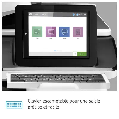 Imprimante multifonction HP Color LaserJet Enterprise Flow M776z - Multifonctions Laser - visuel 9