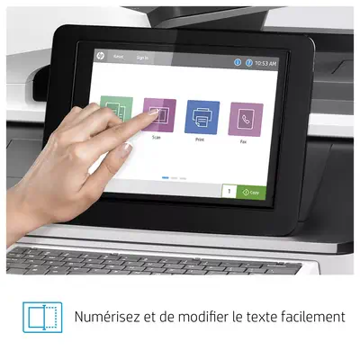 Imprimante multifonction HP Color LaserJet Enterprise Flow M776z - Multifonctions Laser - visuel 3