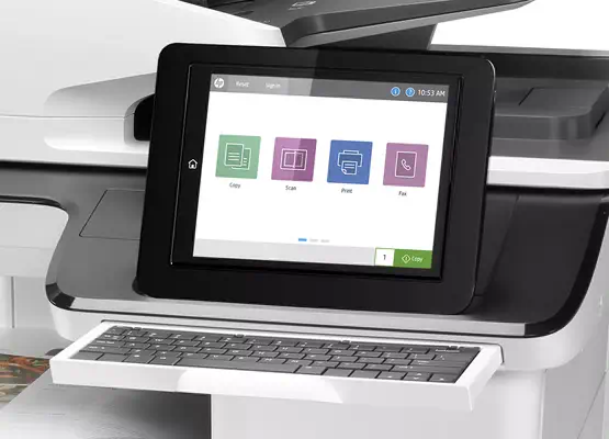 Imprimante multifonction HP Color LaserJet Enterprise Flow M776z - Multifonctions Laser - visuel 7