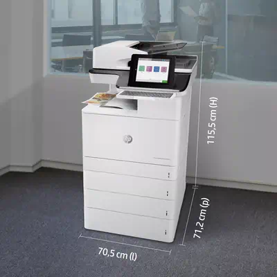 Imprimante multifonction HP Color LaserJet Enterprise Flow M776z - Multifonctions Laser - visuel 2