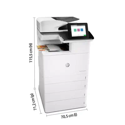 Imprimante multifonction HP Color LaserJet Enterprise M776dn - Multifonctions Laser - visuel 3