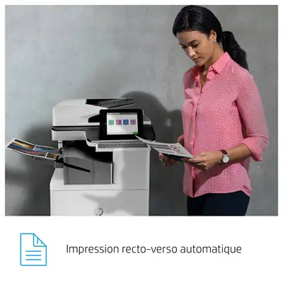 Imprimante multifonction HP Color LaserJet Enterprise Flow M776zs - Multifonctions Laser - visuel 10