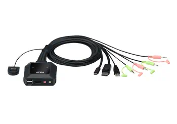 Acheter ATEN Commutateur KVM hybride DisplayPort 2 ports USB-C