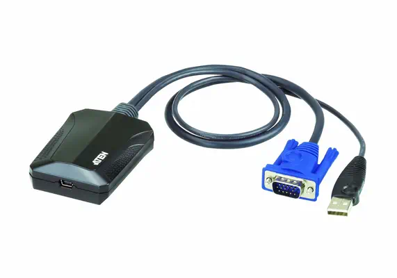 Adaptateur chariot de sécurité console KVM USB pour ordinateur portable - ATEN - Accessoire Réseau - visuel 1