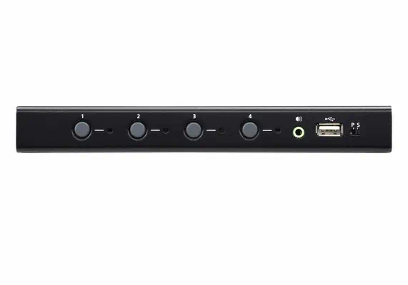 Commutateur KM sans limite USB à 4 ports (câbles inclus) - ATEN - Accessoire Réseau - visuel 3