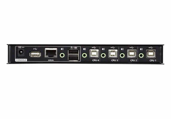 Commutateur KM sans limite USB à 4 ports (câbles inclus) - ATEN - Accessoire Réseau - visuel 2