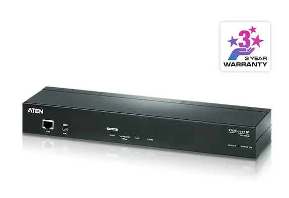 Accès partagé 1 local/distant, Commutateur KVM VGA à un port sur IP avec unité PDU commutée à une pr - ATEN - Accessoire Réseau - visuel 1
