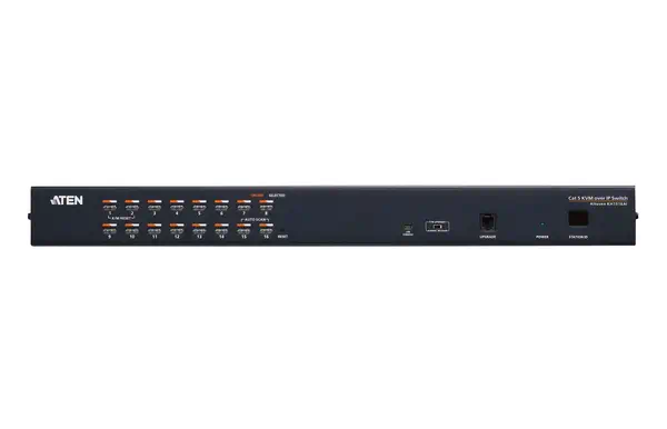 Commutateur KVM 16 ports Multi-Interface Cat 5 sur IP accès de partage 1 local/distant - ATEN - Accessoire Réseau - visuel 3