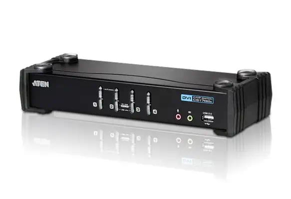 ATEN Commutateur KVMP™ DVI/audio USB 4 ports - Accessoire Réseau - visuel 1