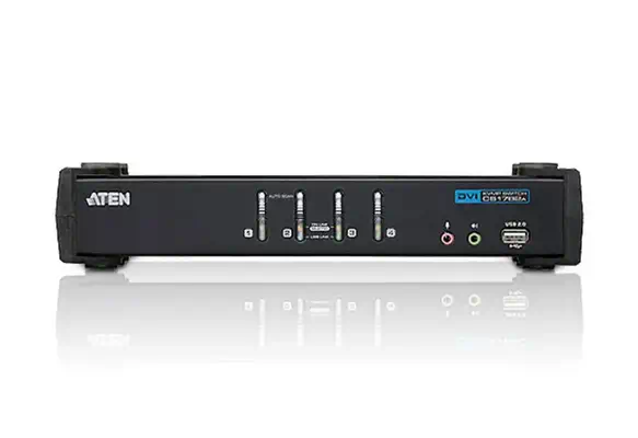 ATEN Commutateur KVMP™ DVI/audio USB 4 ports - Accessoire Réseau - visuel 3