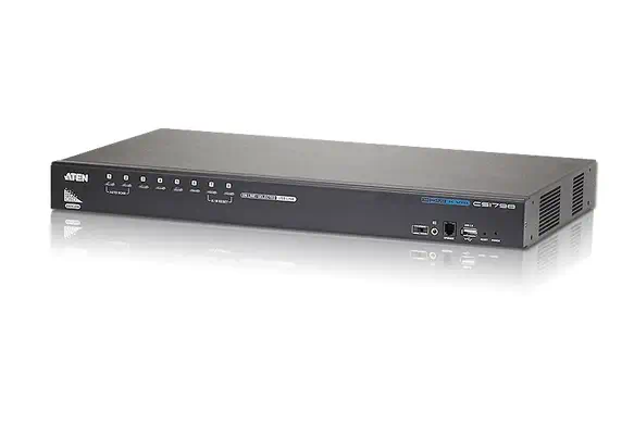 ATEN Commutateur KVM HDMI/audio USB 8 ports - Accessoire Réseau - visuel 1