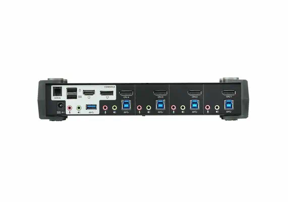 Commutateur KVMP™ MST DisplayPort 4K 4 ports USB 3.0 (câbles inclus) - ATEN - Accessoire Réseau - visuel 2
