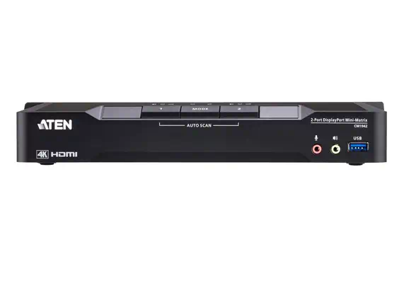 ATEN CM1942 commutateur écran, clavier et souris Noir - Accessoire Réseau - visuel 2