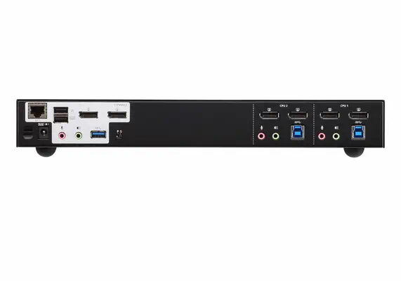Commutateur KVMP™ deux affichage DisplayPort 4K 2 ports USB 3.0 - ATEN - Accessoire Réseau - visuel 2