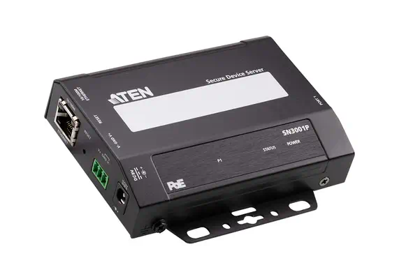 Serveur de périphériques sécurisés RS-232 à 1 port avec PoE - ATEN - Accessoire Réseau - visuel 5
