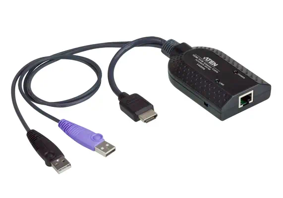 ATEN KA7168 câble kvm Noir - Accessoire Réseau - visuel 1