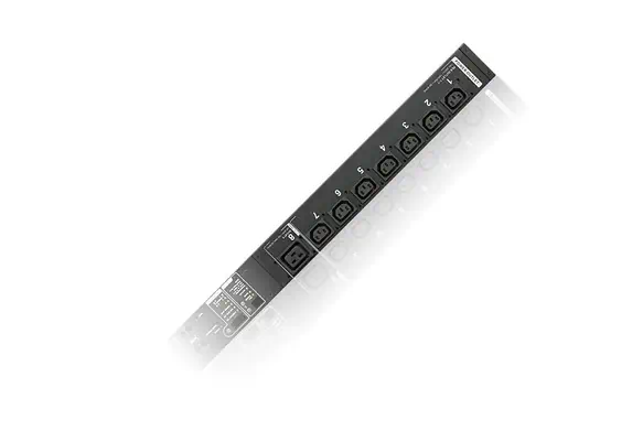 PDU écologique avec compteur de sortie et commutation 16 sorties 20A/16A - ATEN - Accessoire Onduleur - visuel 1