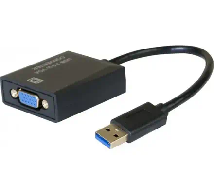 Hypertec 304901-HY adaptateur graphique USB 1920 x 1080 pixels Noir - Carte graphique - visuel 1