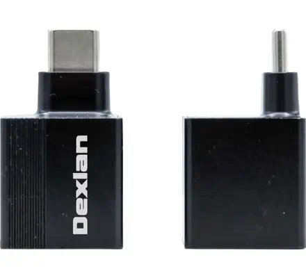 EXC 310700 changeur de genre de câble USB-C RJ-45 Noir - Accessoire Réseau - visuel 2