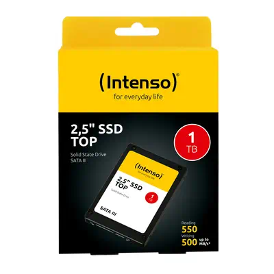 Intenso Top 1 To 2.5" Série ATA III 3D NAND - Disque dur SSD - visuel 2