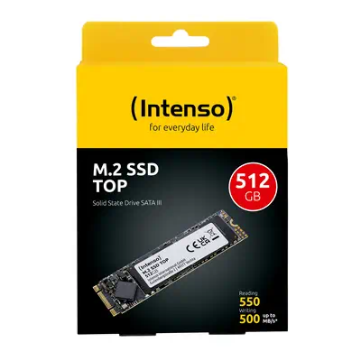 Intenso Top 512 Go M.2 Série ATA III 3D NAND - Disque dur SSD - visuel 3