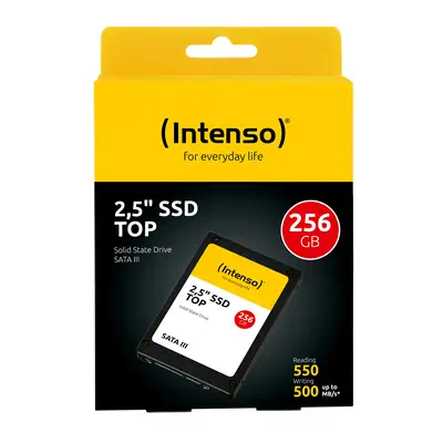 Intenso Top 256 Go 2.5" Série ATA III 3D NAND - Disque dur SSD - visuel 4