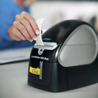 DYMO LabelWriter 450 Duo Imprimante d'étiquettes | papier thermique | 600 x 300 ppp | jusqu'à 71 éti - Dymo - Autre Imprimante - visuel 3