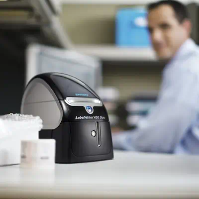DYMO LabelWriter 450 Duo Imprimante d'étiquettes | papier thermique | 600 x 300 ppp | jusqu'à 71 éti - Dymo - Autre Imprimante - visuel 7