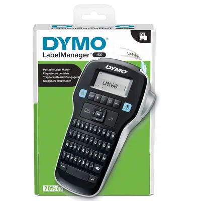 DYMO Étiqueteuse LabelManager 160 | Clavier AZERTY | Imprimante Portable d'Étiquettes Autocollantes - Dymo - Autre Imprimante - visuel 1