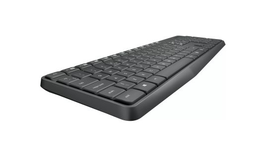 Vente LOGITECH MK235 Wireless Keyboard&Mouse GREY Clavier QWERTY (US) Logitech au meilleur prix - visuel 6