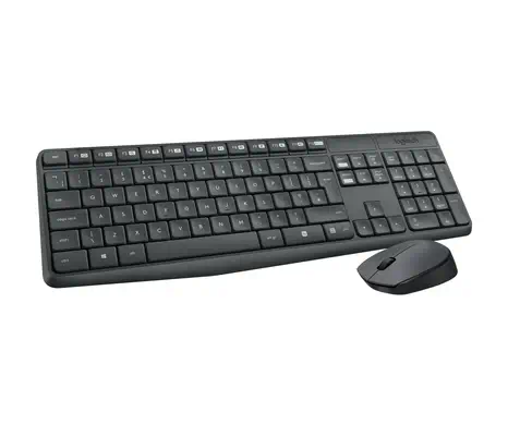 Logitech MK235 Logitech - visuel 1 - hello RSE - TAILLE STANDARD ET SANS FIL